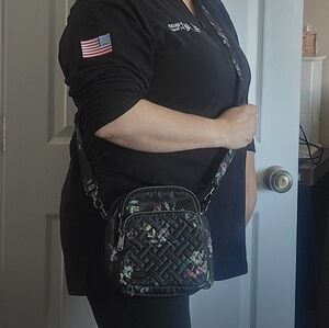 Lug crossbody with RFID